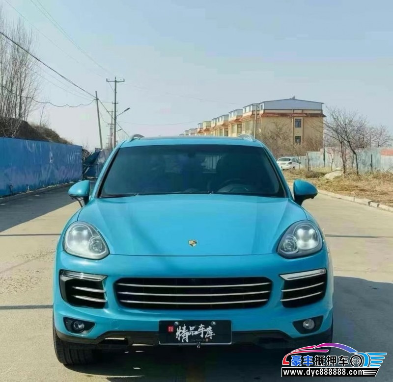18年保时捷卡宴轿车抵押车出售