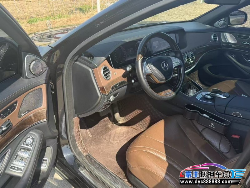 14年奔驰S轿车抵押车出售