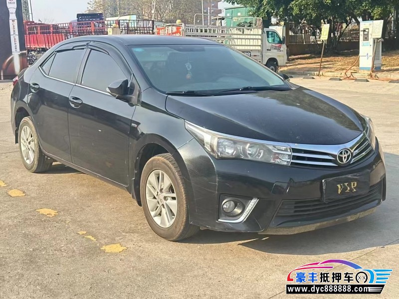 16年丰田卡罗拉轿车抵押车出售