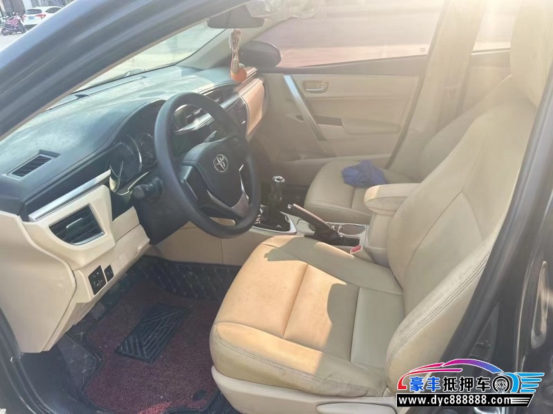 16年丰田卡罗拉轿车抵押车出售