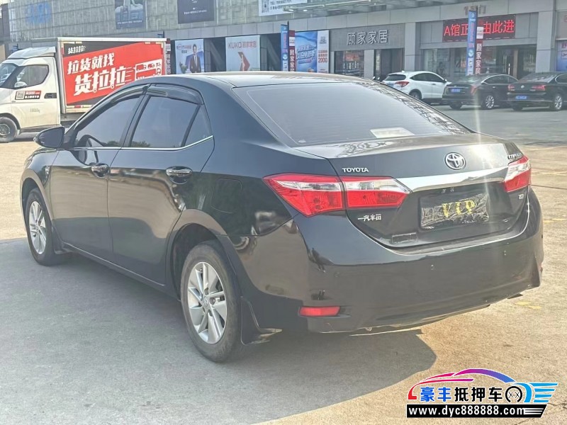 16年丰田卡罗拉轿车抵押车出售