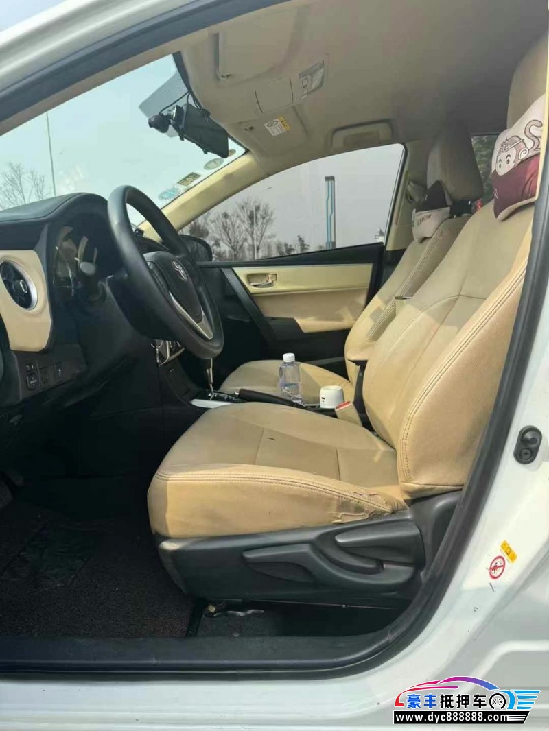 19年丰田卡罗拉轿车抵押车出售