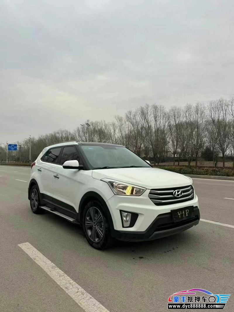 17年现代ix25轿车抵押车出售