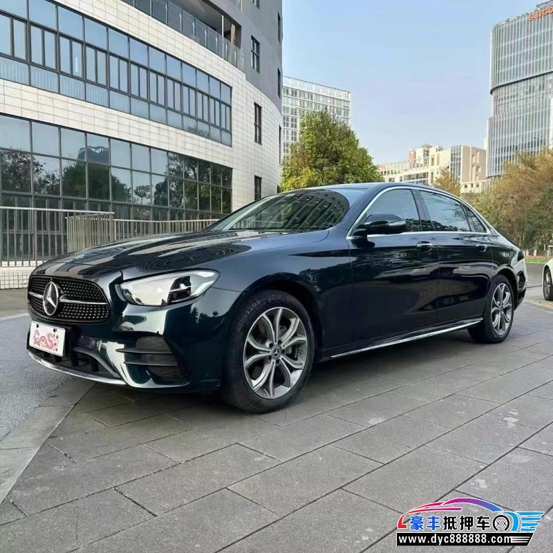 22年奔驰E轿车抵押车出售
