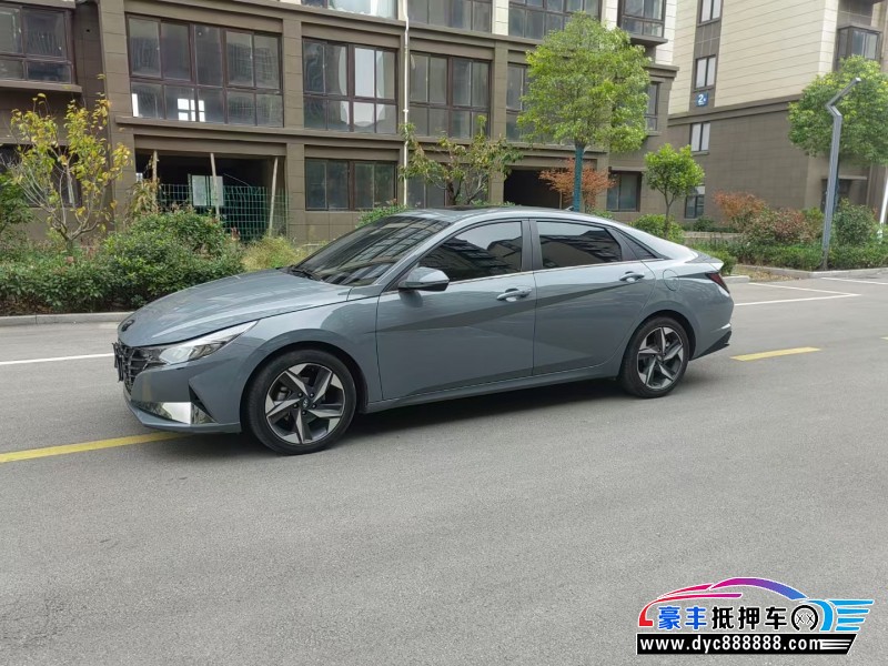 23年现代伊兰特轿车抵押车出售