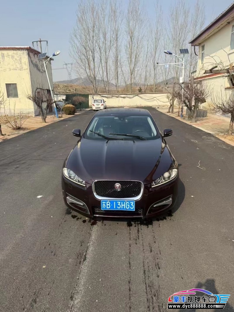 14年捷豹XF轿车抵押车出售