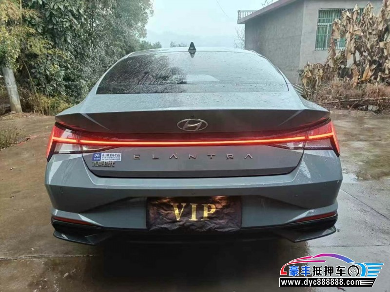 23年现代伊兰特轿车抵押车出售