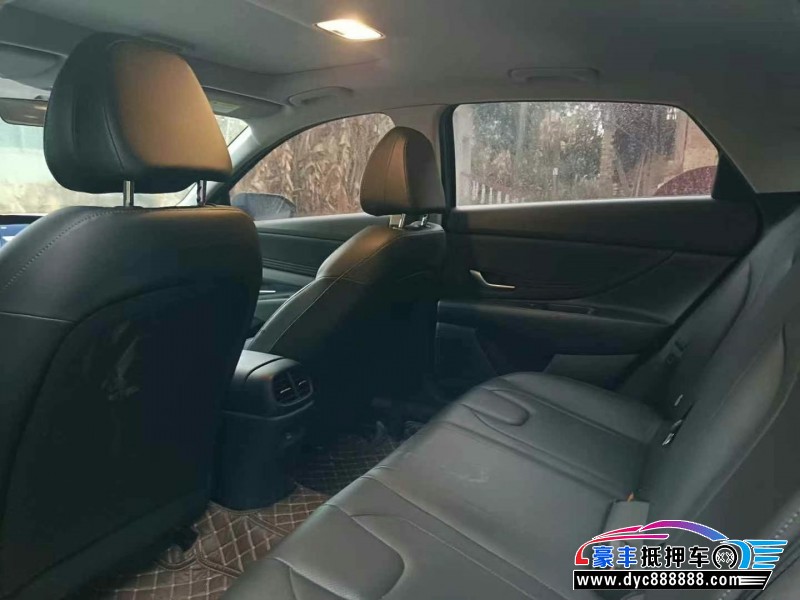 23年现代伊兰特轿车抵押车出售