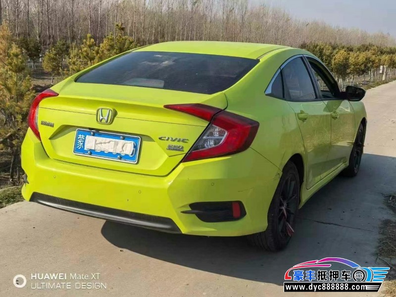 20年本田思域轿车抵押车出售