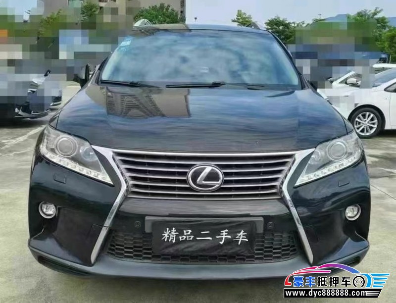 14年雷克萨斯RX轿车抵押车出售