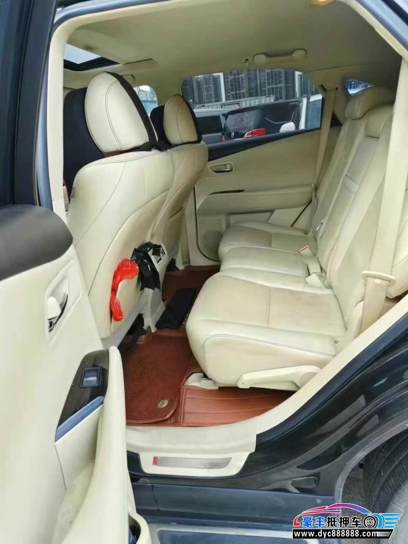 14年雷克萨斯RX轿车抵押车出售