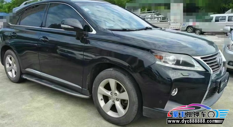 14年雷克萨斯RX轿车抵押车出售