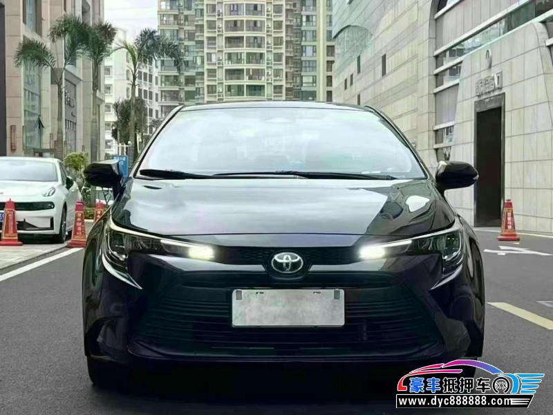 24年丰田雷凌轿车抵押车出售