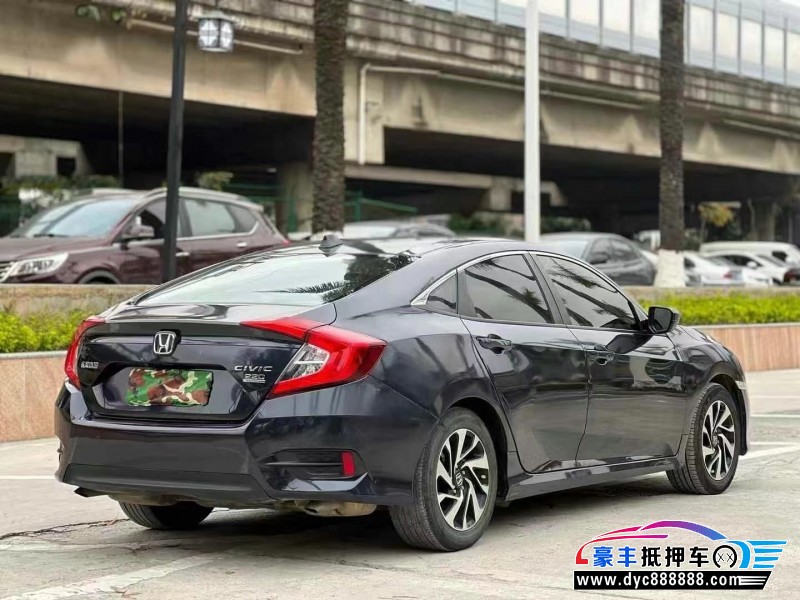 18年本田思域轿车抵押车出售