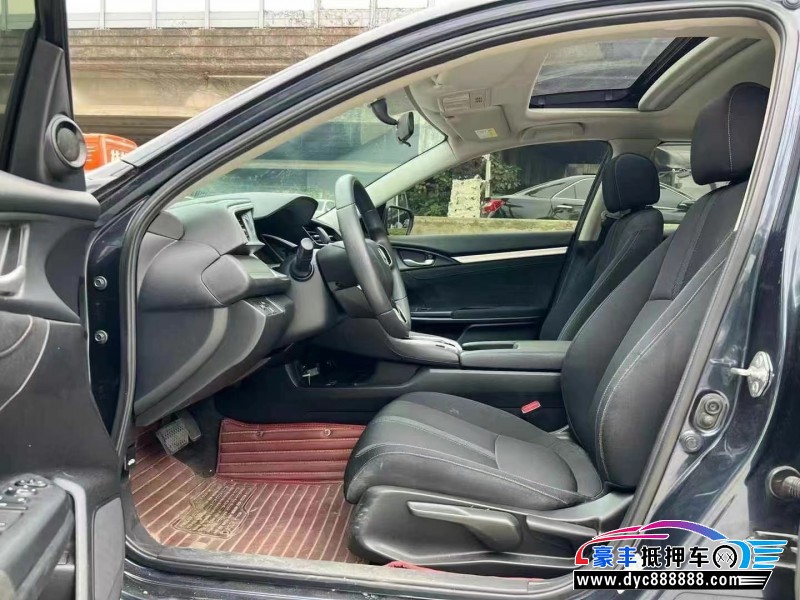 18年本田思域轿车抵押车出售