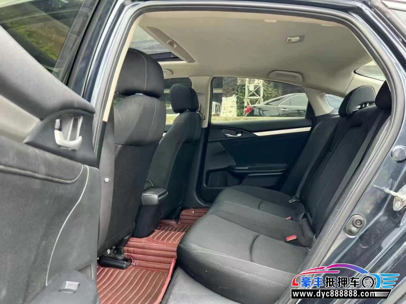 18年本田思域轿车抵押车出售