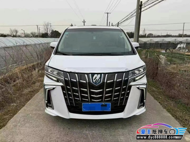 17年丰田埃尔法轿车抵押车出售