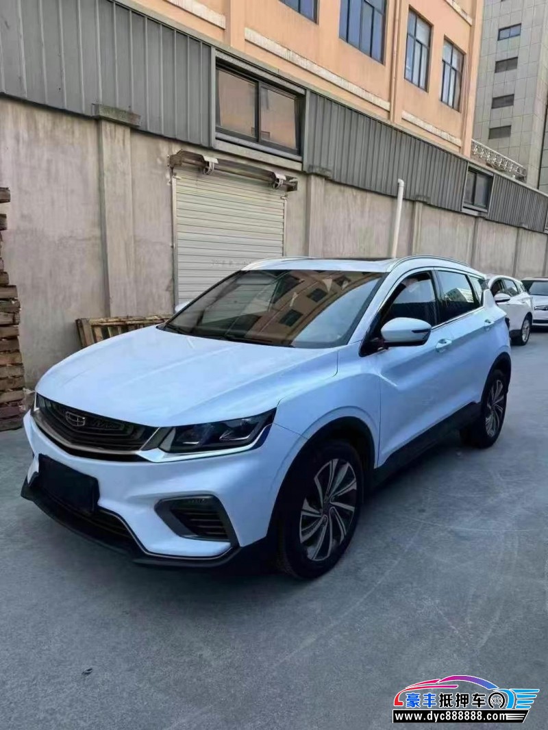 20年吉利缤越轿车抵押车出售