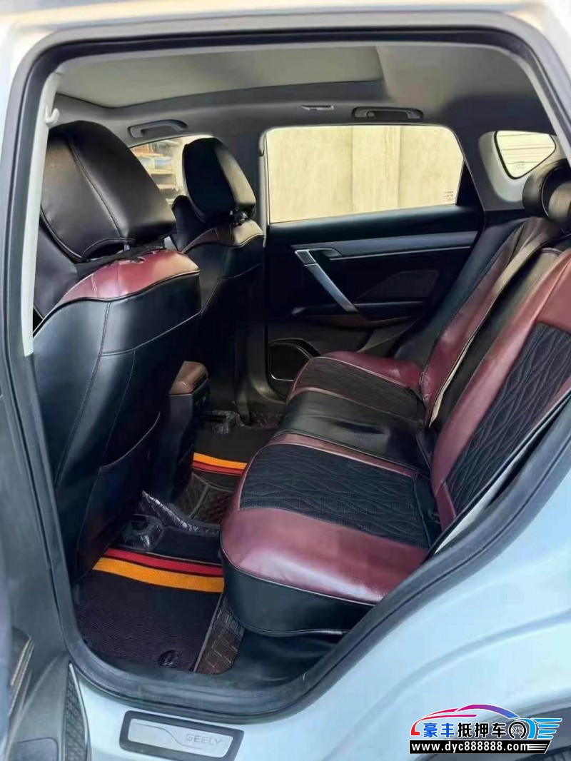 20年吉利缤越轿车抵押车出售