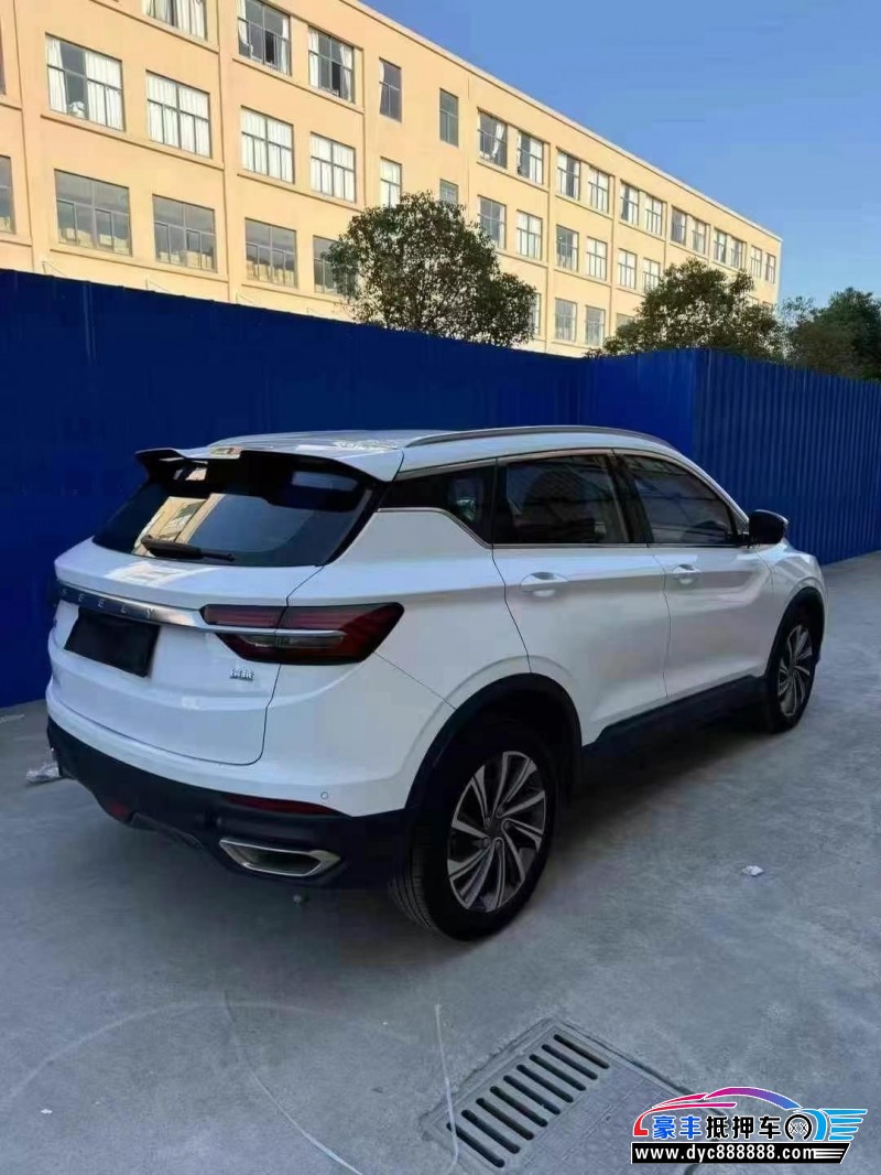 20年吉利缤越轿车抵押车出售