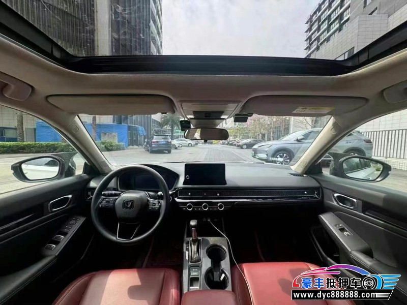 22年本田思域轿车抵押车出售
