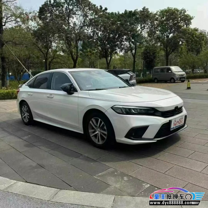 22年本田思域轿车抵押车出售