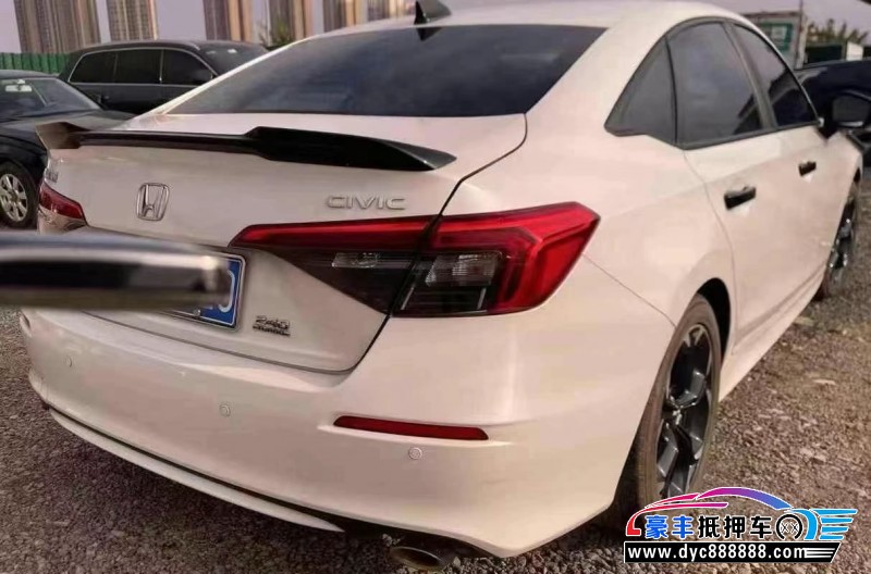 22年本田思域轿车抵押车出售