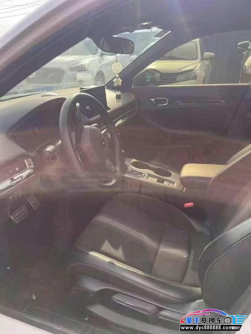 22年本田思域轿车抵押车出售