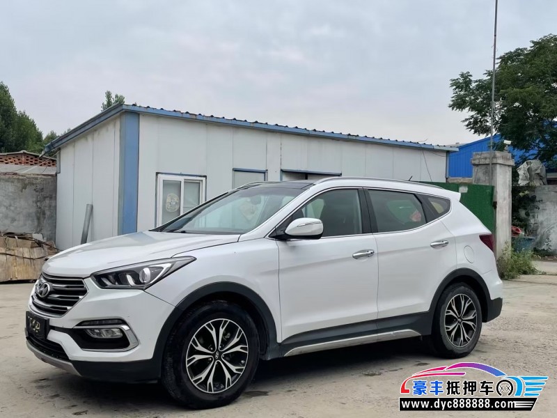 17年现代全新胜达SUV抵押车出售