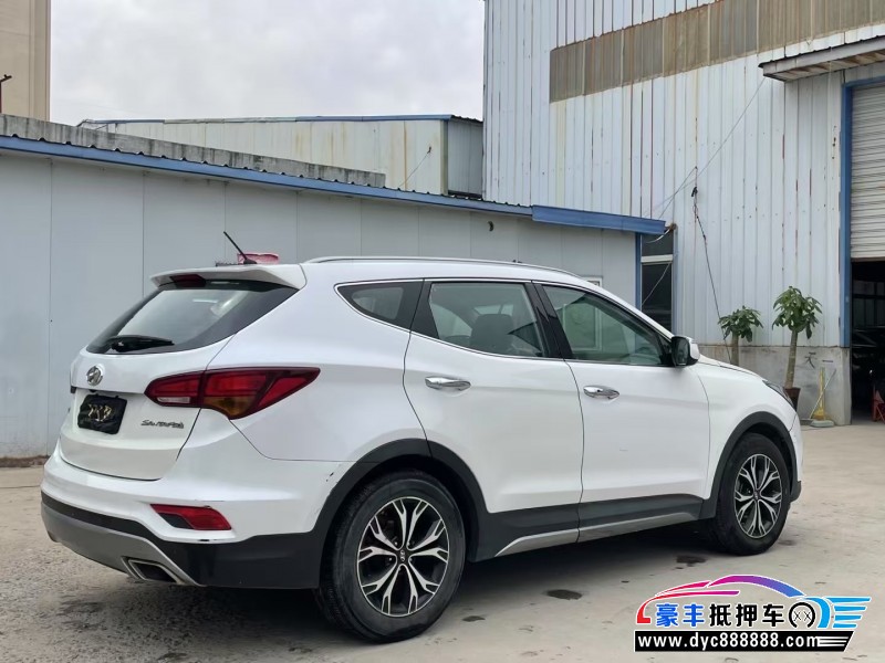 17年现代全新胜达SUV抵押车出售