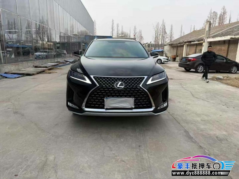 22年雷克萨斯RX轿车抵押车出售