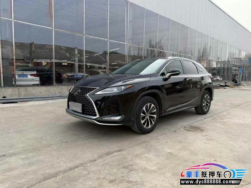 22年雷克萨斯RX轿车抵押车出售