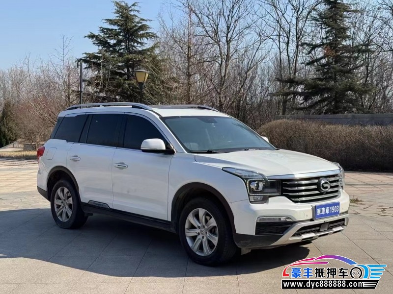 18年传祺GS8轿车抵押车出售