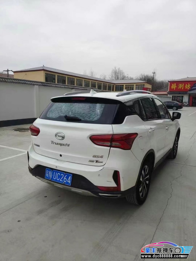 19年传祺GS4轿车抵押车出售