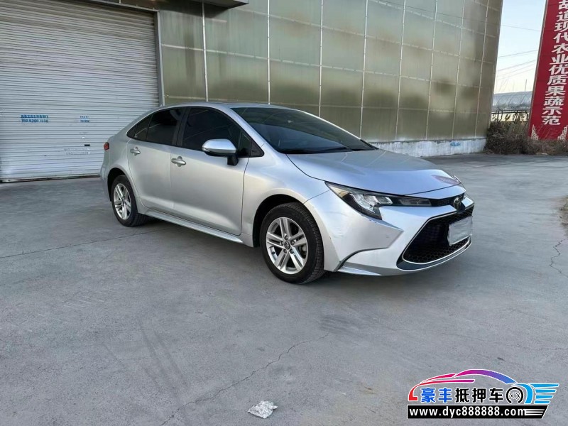 22年丰田雷凌轿车抵押车出售