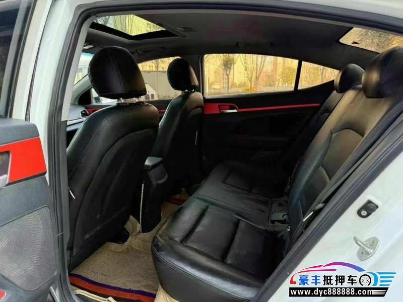 18年现代领动轿车抵押车出售