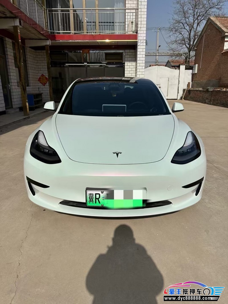20年特斯拉MODEL 3轿车抵押车出售