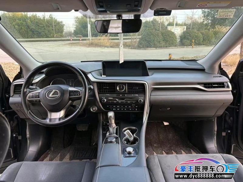 18年雷克萨斯RX轿车抵押车出售