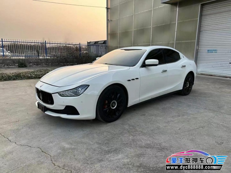 15年玛莎拉蒂Ghibli轿车抵押车出售