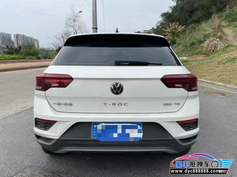 21年大众探歌轿车抵押车出售