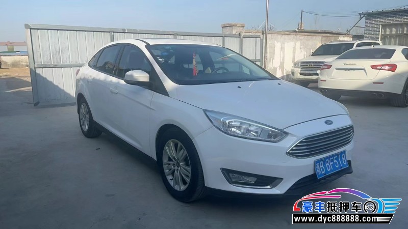 17年福特福克斯轿车抵押车出售