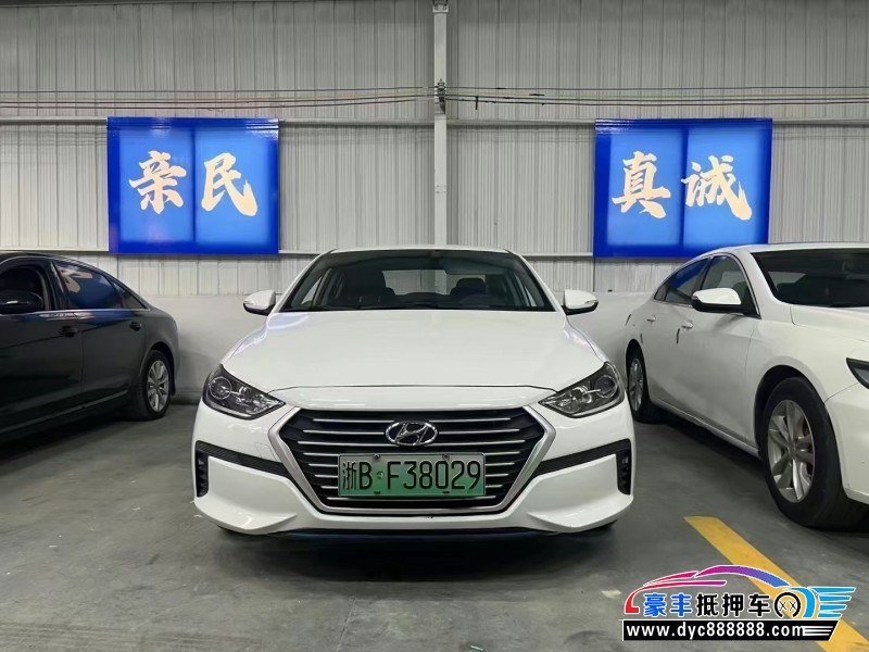 21年现代领动轿车抵押车出售