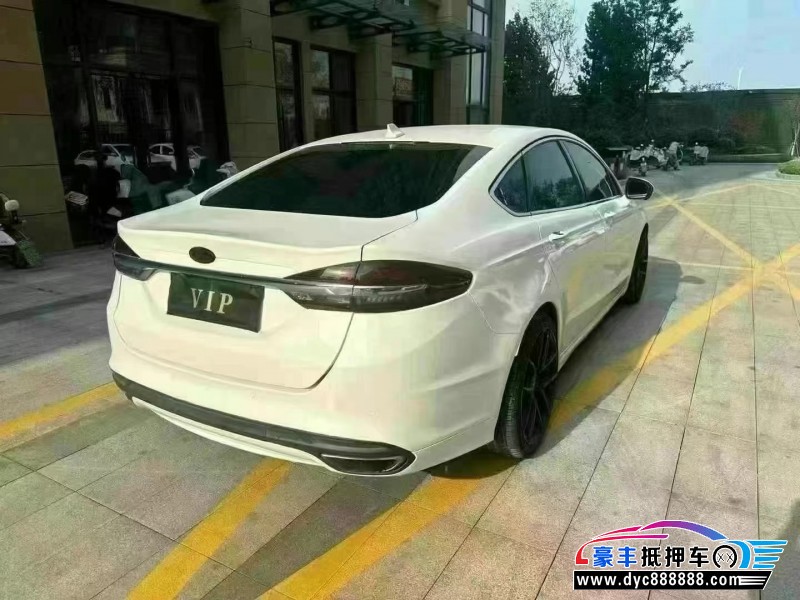 18年福特蒙迪欧轿车抵押车出售