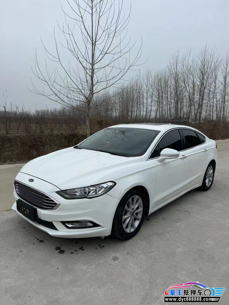 18年福特蒙迪欧轿车抵押车出售