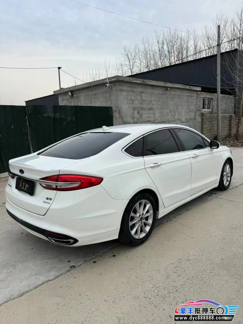 18年福特蒙迪欧轿车抵押车出售