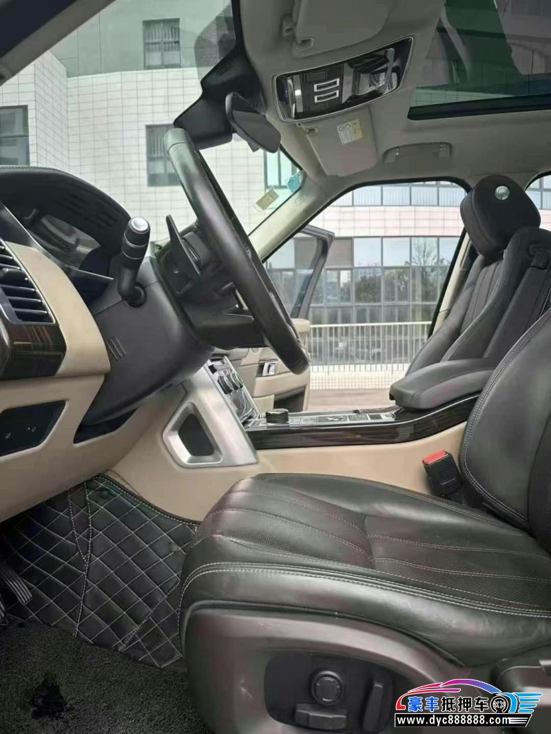 18年路虎揽胜行政轿车抵押车出售