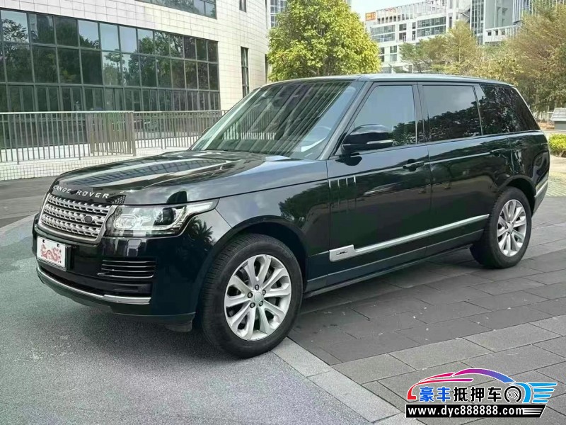 18年路虎揽胜行政轿车抵押车出售