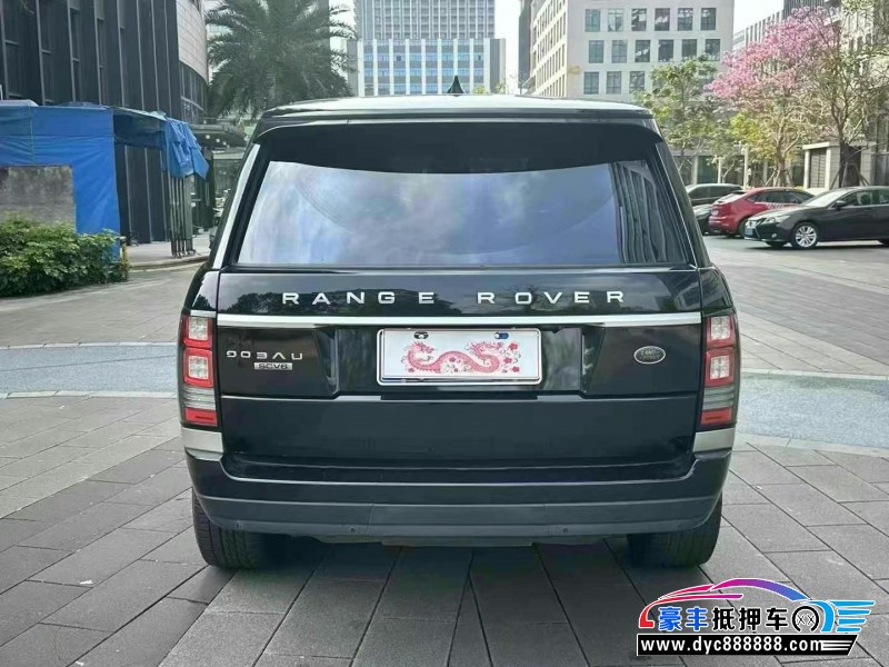 18年路虎揽胜行政轿车抵押车出售