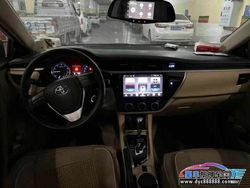 16年丰田卡罗拉轿车抵押车出售