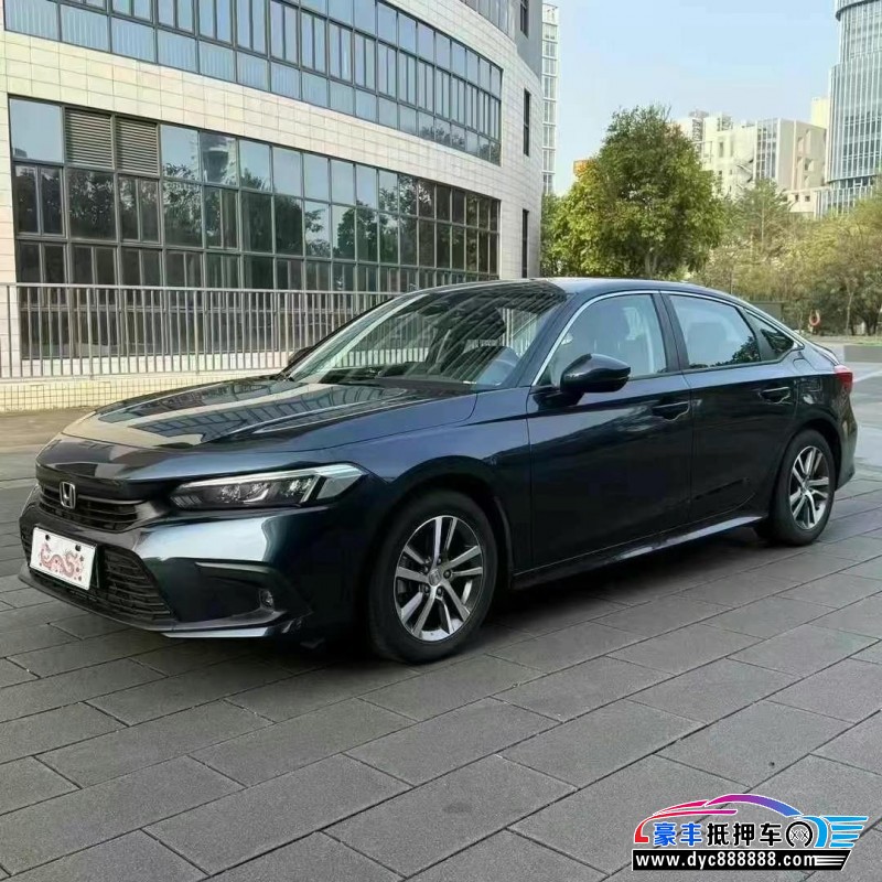 23年本田思域轿车抵押车出售
